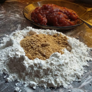 Receta Pastafrola paso 1